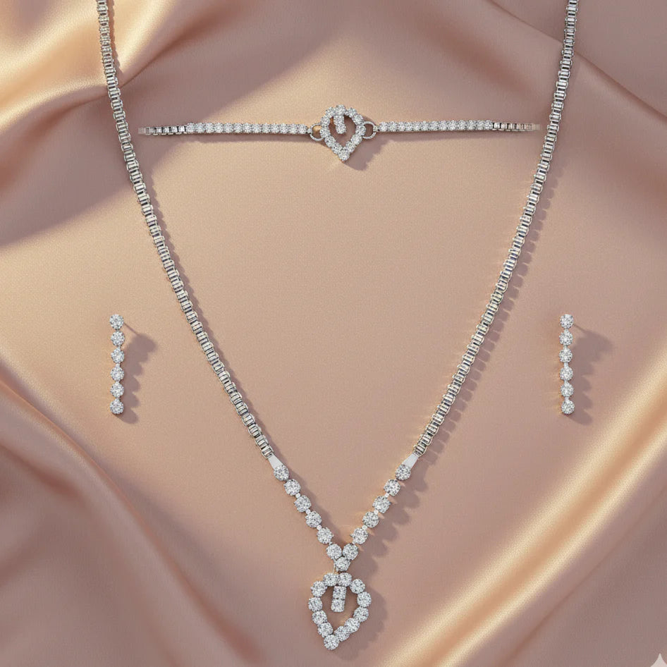 Setback Premium Crystal Jewelry Set for Women